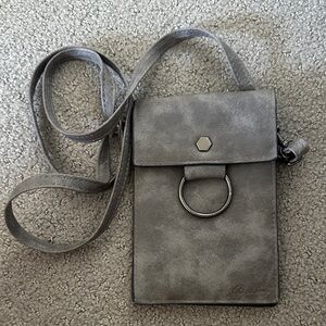 Gray Crossbody Bag